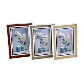 Bilderrahmen aus Kunststoff in Holzoptik, 10 x 15 cm