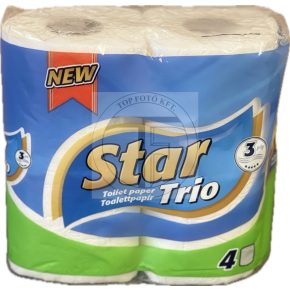 Star Trió WC papír 4 db