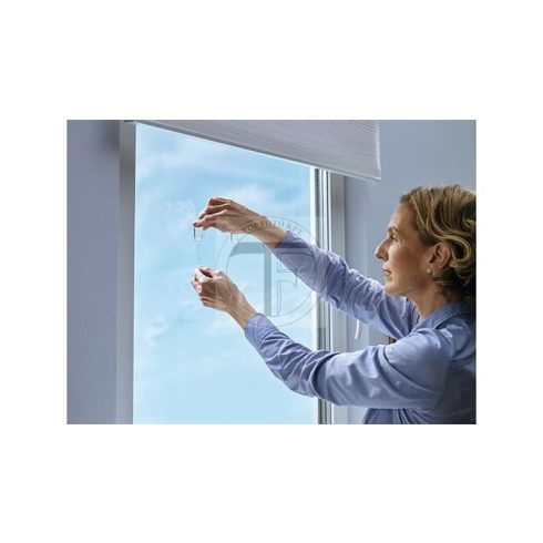 Műanyag akasztó, ragasztócsíkkal, nagy méret, TESA "Powerstrips®", átlátszó