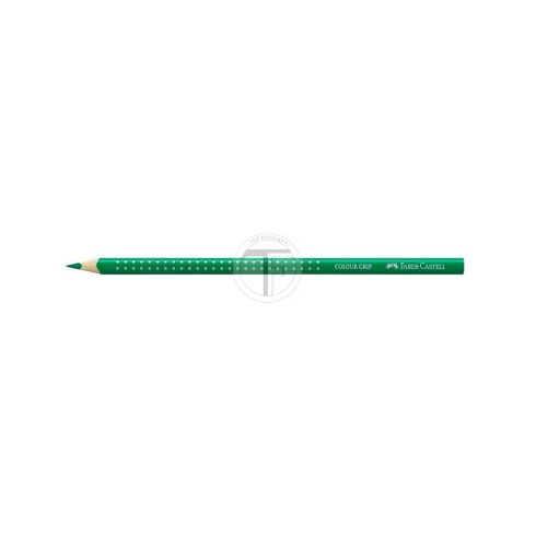 Színes ceruza, háromszögletű, FABER-CASTELL "Grip 2001", zöld