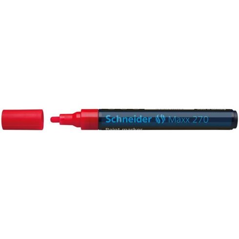 Lakkmarker, 1-3 mm, SCHNEIDER "Maxx 270", piros