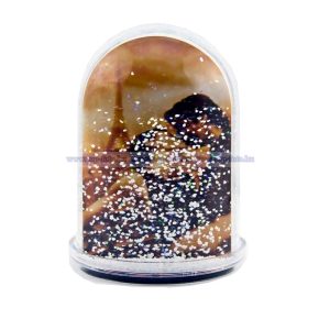 Műanyag fotógömb (havas)