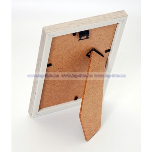 Fa hatású műanyag képkeret 13x18 cm