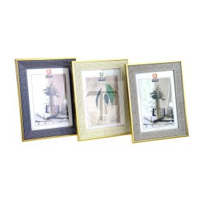 Bilderrahmen aus Kunststoff in Holzoptik, 10 x 15 cm